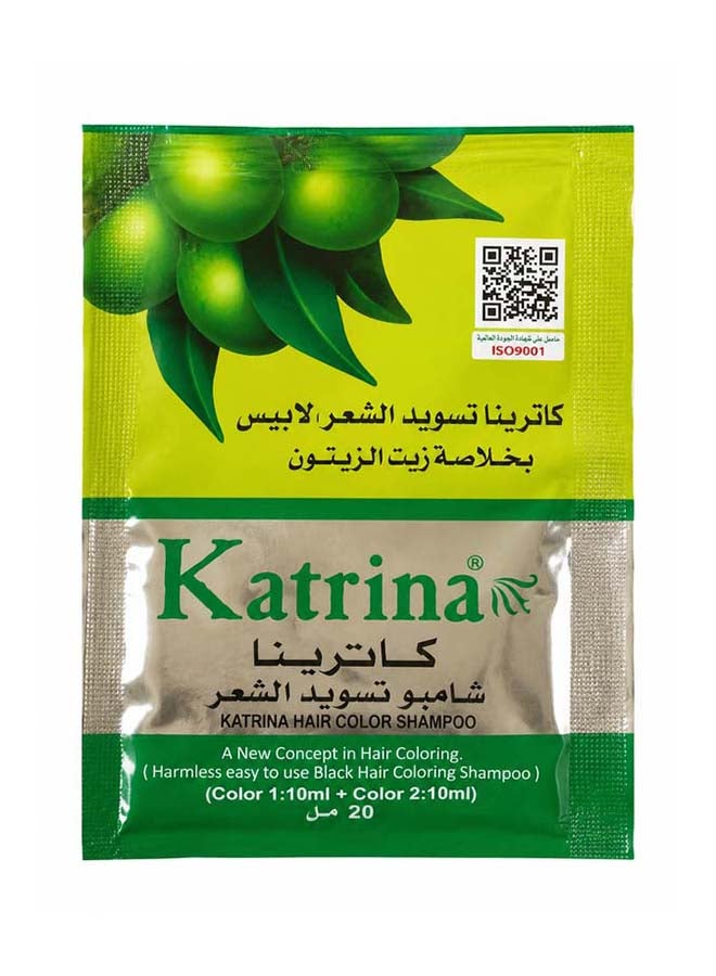 شامبو كاترينا (Katrina) لتسويد الشعر الأبيض بخلاصة زيت الزيتون،