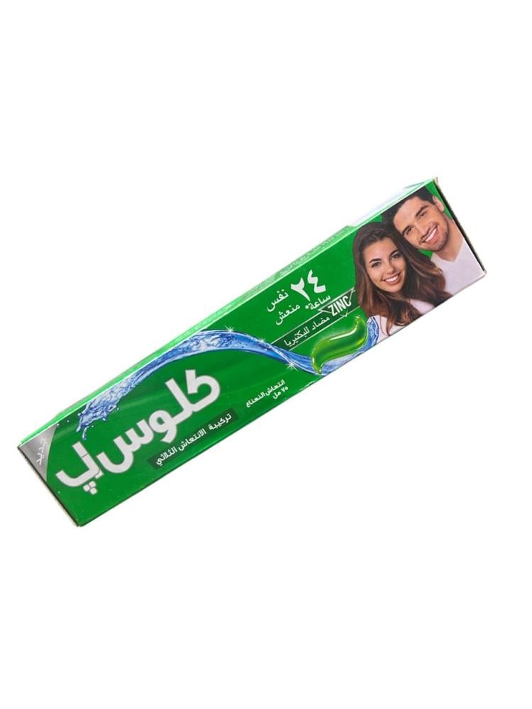 معجون أسنان كلوس آپ (Closeup) الأخضر بنكهة انتعاش النعناع