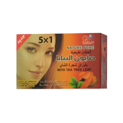 صابون البابايا 5×1 من نسمة الصحراء
